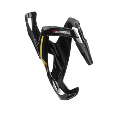 ELITE Custom Race+ Bottle Cage Black/Yellow