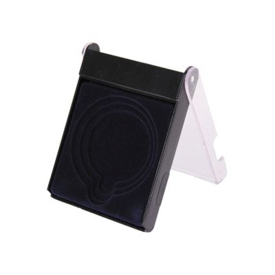 4. Plastic medal case 70mm 116x84x18mm blue - A005B BK/BU