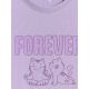 6. Girls' regular printed T-shirt 4F 4FJRAW26TTSHF4240-52S