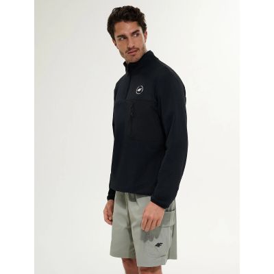 4. Men's relaxed sweatshirt without hood 4F 4FRSS26TSWSM2925-20S