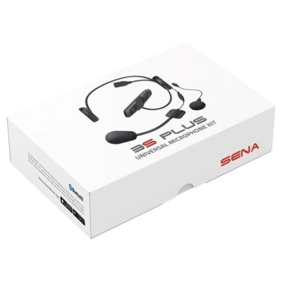 2. Sena 3S Plus Bluetooth 4.1 Motorcycle Intercom, range up to 400m, microphone on the headband and cable for 1 helmet