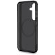 7. AMG Double Layer Rhombs MagSafe Case for Samsung Galaxy S25+ - Black/Red