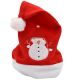 CLASSIC SANTA CLAUS HAT 30X40CM SNOWMAN