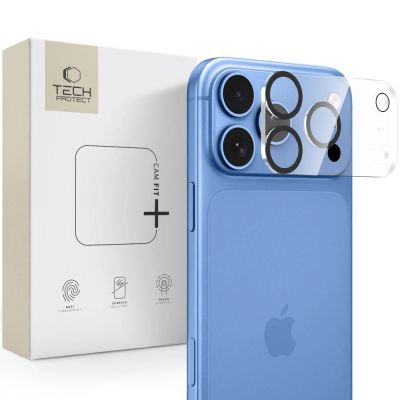 Tech-Protect Cam Fit+ Camera Cover for iPhone 18 Pro Max - Clear