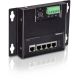 6. TRENDnet 5 Port Gigabit Unmanaged PoE+ FA Metal Industrial Switch