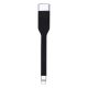 2. Techly ICOC USBC-RJ45 Network Cable Black 0.144 m