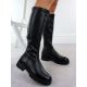 9. Women’s black platform boots Potocki 25-12729