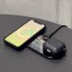 2. Baseus Digital LED Display dual wireless charger with digital display 20W black (WXSX010101)