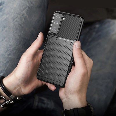 8. Thunder Case case for Samsung Galaxy A14 5G silicone armor case black