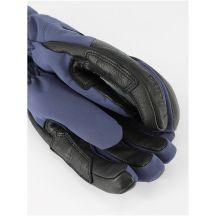 VIKING Norvika Pro Ski Lady women's ski gloves navy blue with black leather 5