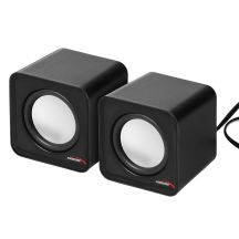 AUDIOCORE AC870B computer speaker set (2.0; black)