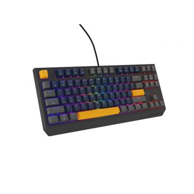 6. GENESIS THOR 230 TKL Gaming Keyboard USB + RF Wireless + Bluetooth QWERTY Black, Blue, Gray, Orange