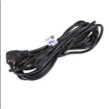 Akyga AK-PC-05A Cable (Hybrid C/E/F (CEE 7/7) M - C13 M standard; 5m; black)