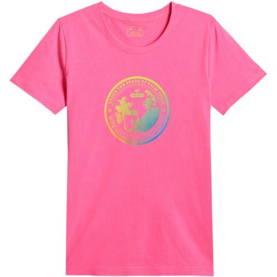 2. Women's T-shirt 4F F2718 fuchsia 4FWSS26TTSHF2718 55S