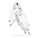 6. EVERACTIVE GAN WALL CHARGER 1 X USB, 1 X USB-C QUICK CHARGE 3.0 45W WHITE SC-460Q