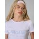3. Women's slim T-shirt with print 4F 4FRAW26TTSHF4373-10S