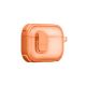 5. AmazingThing Titan Pro Mag Case Clear for AirPods Pro 3 - Orange