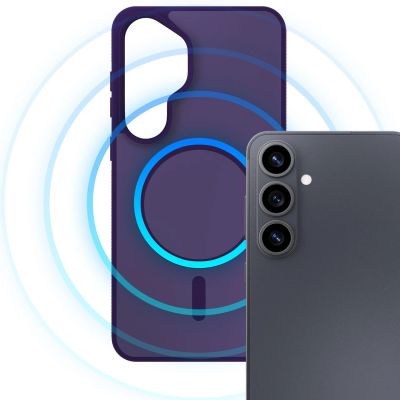 25. 3mk Smoke MagCase for Samsung Galaxy S26 - purple