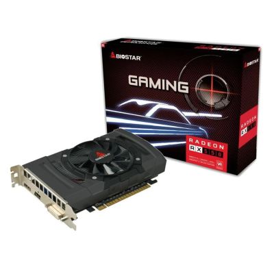 BIOSTAR Radeon RX 550 4GB GDDR5 Graphics Card (VA5505RF41-SBHRA-BS2)