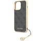 6. Guess 4G Charms Collection case for iPhone 14 Pro - gray