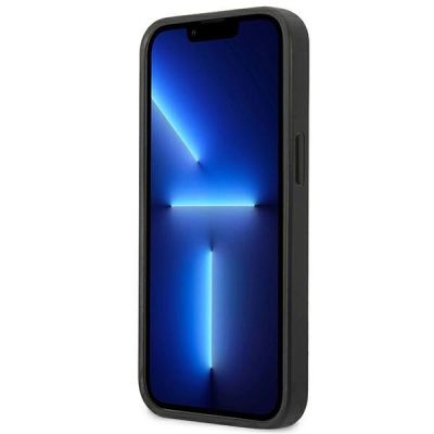 5. Karl Lagerfeld KLHCP13SSFMP2DG iPhone 13 mini 5,4 "hardcase silver / silver Saffiano Plaque