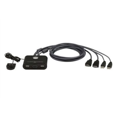 5. ATEN CS22HF KVM Switch Black