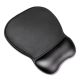 2. Ergonomic Mouse Pad and Wrist Rest Gel Eco Leather Large Anti-Slip - Black
