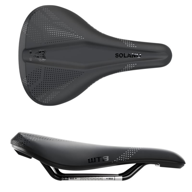 2. WTB SOLANO Cromoly wide saddle