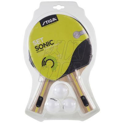 4. Stiga Set Sonic table tennis rackets 92800591800