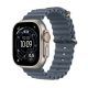 2. Watch Apple Watch Ultra 3 (2025) 5G 49mm Natural Titanium Case with Ocean Band - Anchor Blue