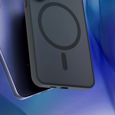 25. 3mk Smoke MagCase for Samsung Galaxy S26 Ultra - Gray-Translucent