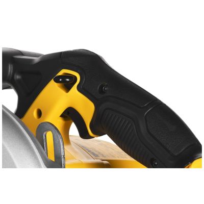 11. Circular saw without battery and charger DeWalt DCS391NT (460W; 165mm)