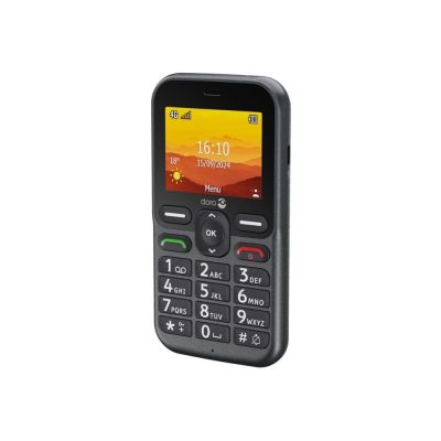 9. Doro Leva L10 6.1 cm (2.4") 120.7 g Black Functional phone