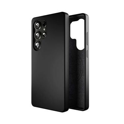 Puro Icon Mag Silicone Case with MagSafe for Samsung Galaxy S25 Ultra - Black