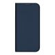 Dux Ducis Skin Pro iPhone 16 Pro Max Case with Flip and Card Slot - Blue