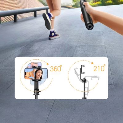 13. Selfie stick Ugreen LP586 telescopic tripod with Bluetooth remote control 1.5m - black
