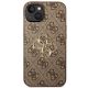 3. Guess 4G Big Metal Logo Case for iPhone 14 - Brown