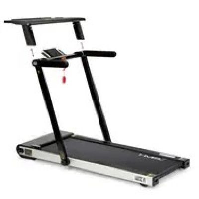 20. HMS LOOP12 MULTI Electric Treadmill with Desk 1-12 km/h, Black