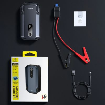 15. Jump starter Baseus Super Energy Max 20000mAh - black