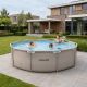 4. VIRTUFIT ROUND POOL 366 CM WITH FILTER PUMP BEIGE