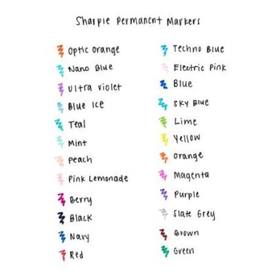 5. Sharpie Fine marker 18 pcs. Fine tip Multicolor