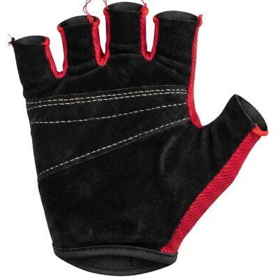15. DUNLOP RS SENIOR RED CYCLING GLOVES