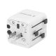 4. GEMBIRD UNIVERSAL TRAVEL ADAPTER WHITE
