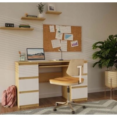 5. KUBA ARTISAN DESK/WHITE SET