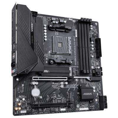 3. GIGABYTE B550M X AORUS ELITE WIFI7 AMD B550 Socket AM4 micro ATX