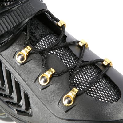 7. NILS Extreme NA20002 slalom roller skates black and gold size 41