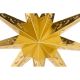 10. PAPER DECORATION STAR DIA. 45 CM 9 ARMS GOLD