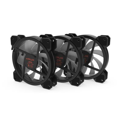 4. KRUX Lunar ARGB KIT 3x120 MM Fan Set