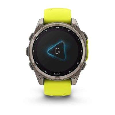 6. Garmin Fenix 8 Solar Sapphire Yellow Watch
