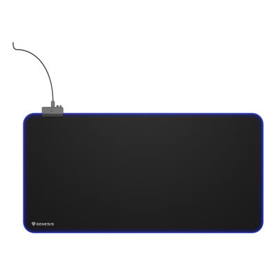 9. GENESIS Boron 500 XXL RGB Gaming Mousepad Black